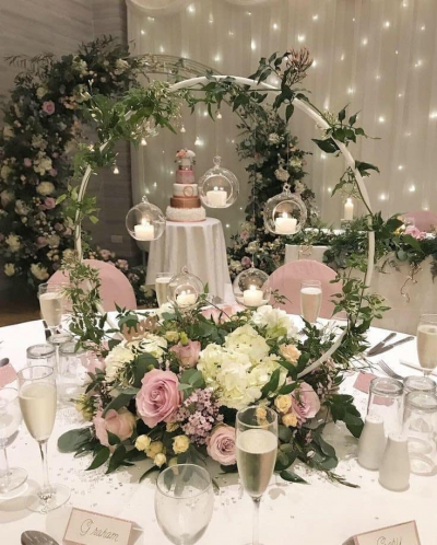 The Garden Florist - Wedding Table Arrangement